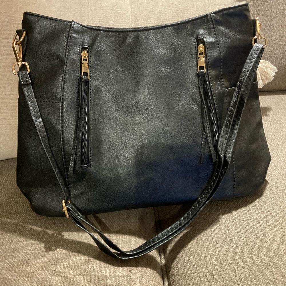 Brand New Grace Bags Black Purse in Dust bag